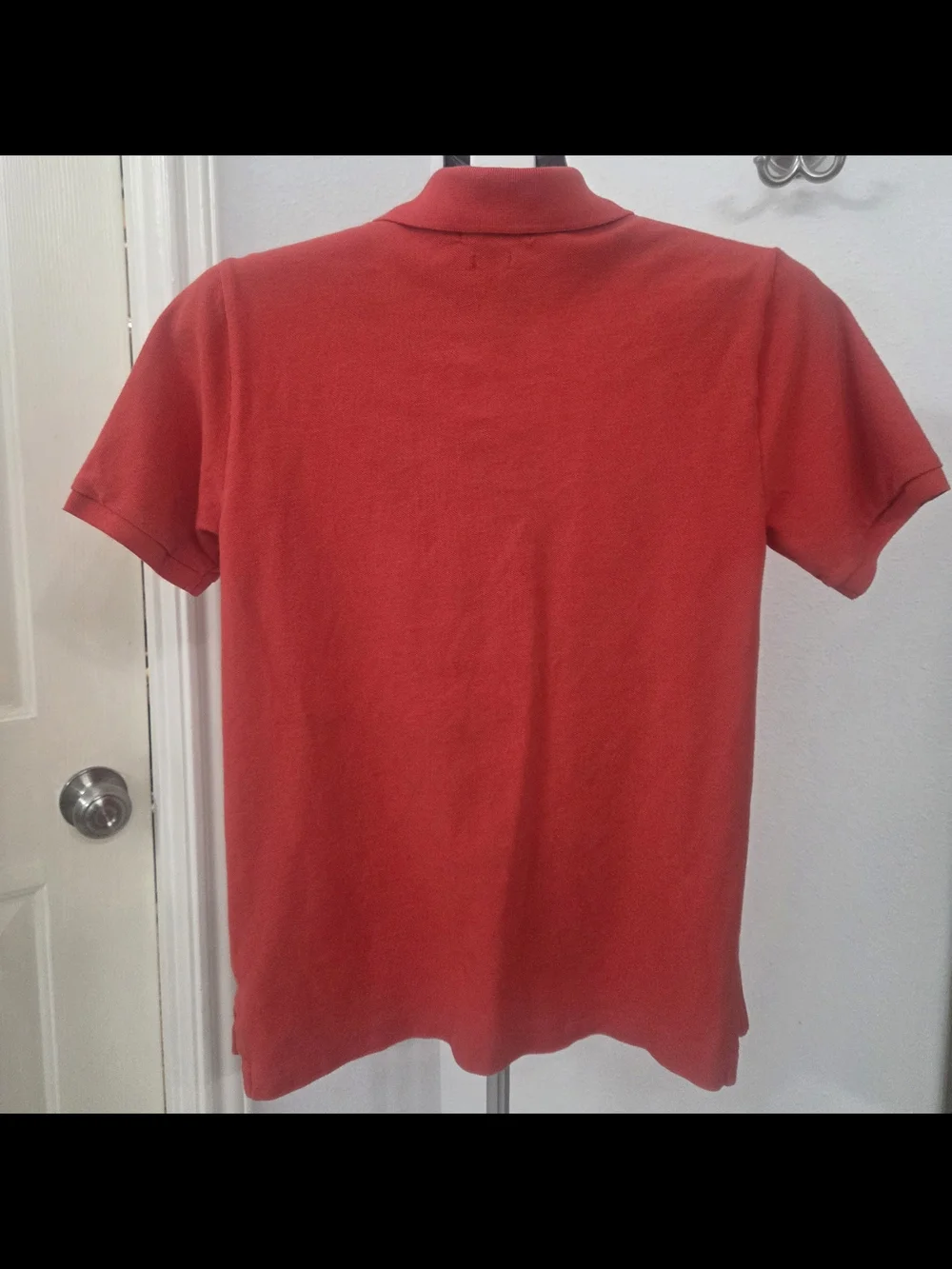 Ralph Lauren Red Polo with Contrast Pony